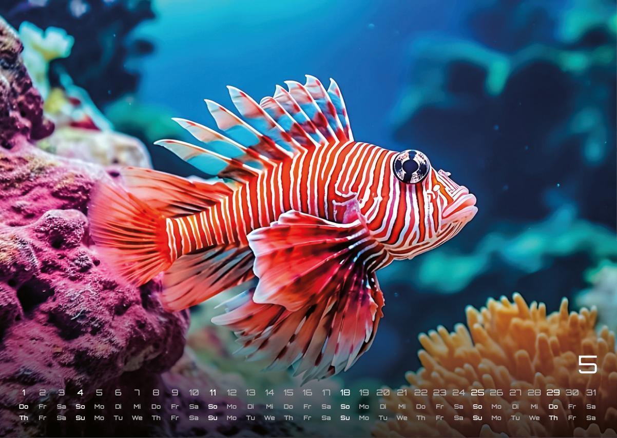 Bild: 9783986734305 | Sealife - verborgene Tiefen - 2025 - Kalender DIN A3 | GP-Fever. de