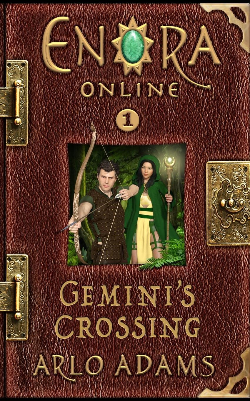 Cover: 9781948247023 | Gemini's Crossing | A LitRPG GameLit Fantasy Adventure | Arlo Adams