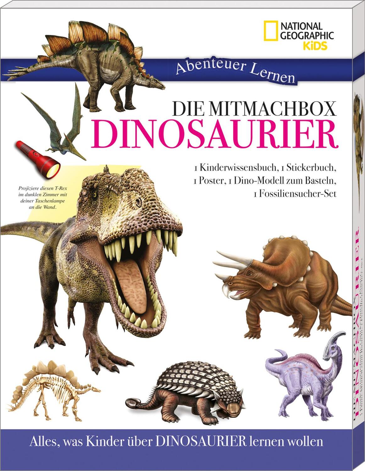 Cover: 9788854038837 | Abenteuer Lernen: Die Mitmachbox Dinosaurier | Box | 48 S. | Deutsch