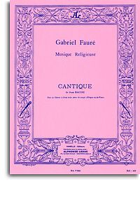 Cover: 9790230790666 | Cantique De Jean Racine Op.11 | Gabriel Urbain Fauré | Buch | 2016