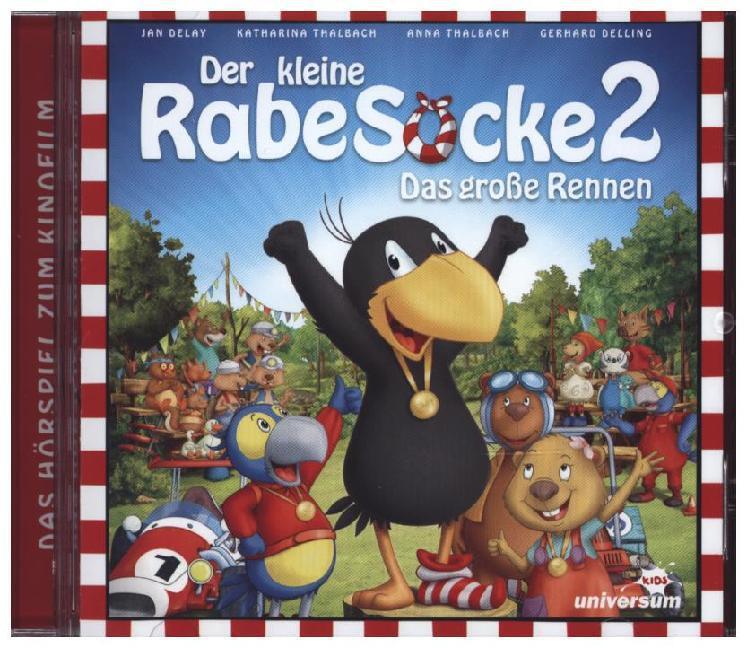 Cover: 888750653024 | Der kleine Rabe Socke - Das große Rennen, 1 Audio-CD | Moost (u. a.)