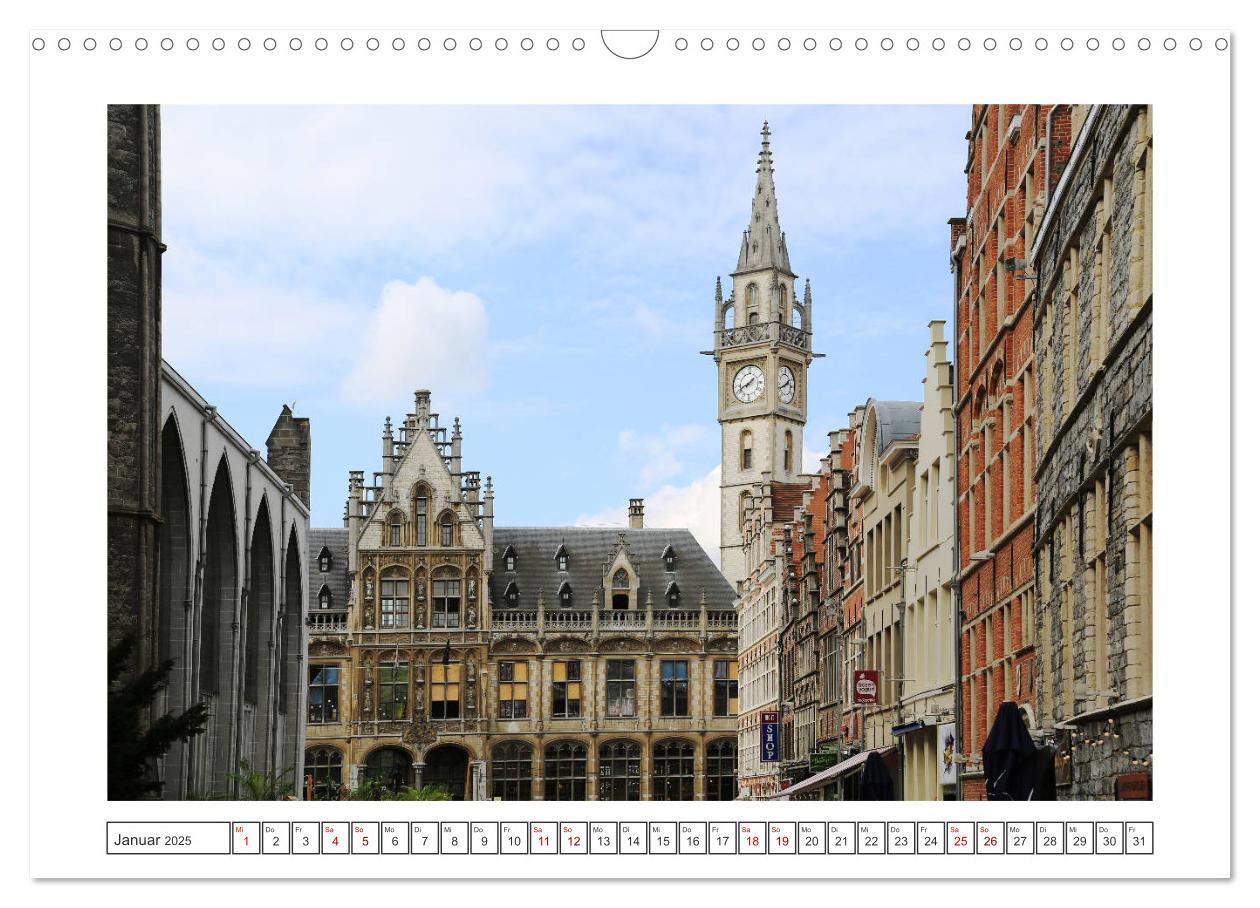 Bild: 9783435387915 | Unterwegs in Flandern (Wandkalender 2025 DIN A3 quer), CALVENDO...