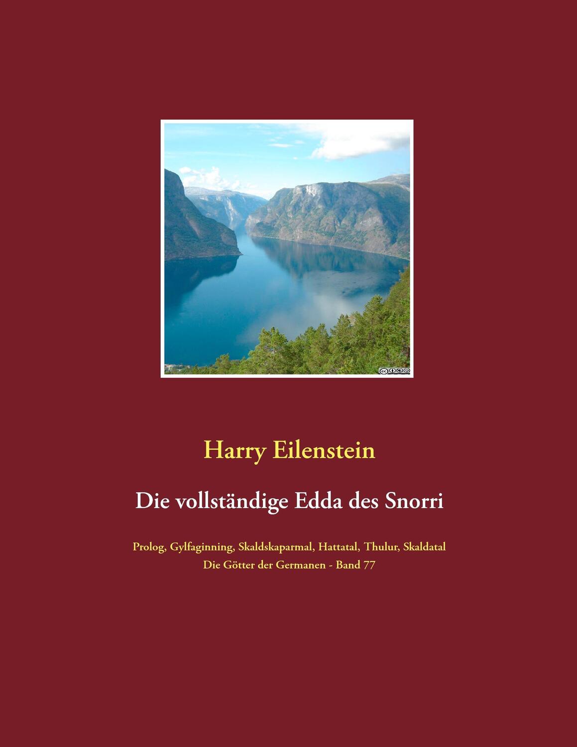 Cover: 9783739232225 | Die vollständige Edda des Snorri Sturluson | Harry Eilenstein | Buch