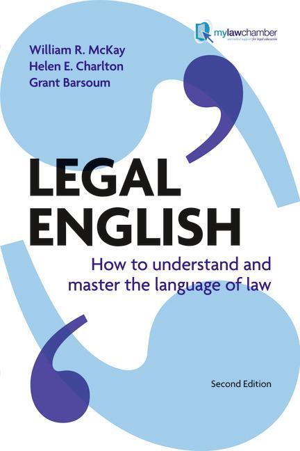 Cover: 9781408226100 | Legal English | How to Understand and Master the Language of Law