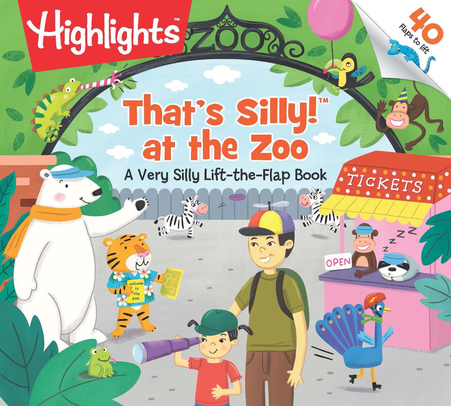 Cover: 9781684372553 | That's Silly!(tm) at the Zoo | A Very Silly Lift-The-Flap Book | Buch