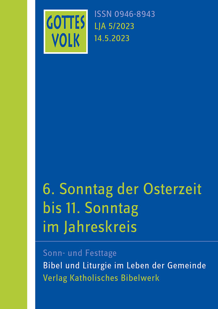 Cover: 9783460268159 | Gottes Volk LJ A5/2023 | 6.Sonntag der Osterzeit bis | Taschenbuch
