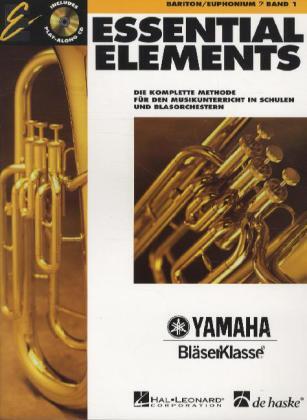 Cover: 9789043112369 | Essential Elements, für Bariton/Euphonium, m. Audio-CD. Bd.1 | 48 S.