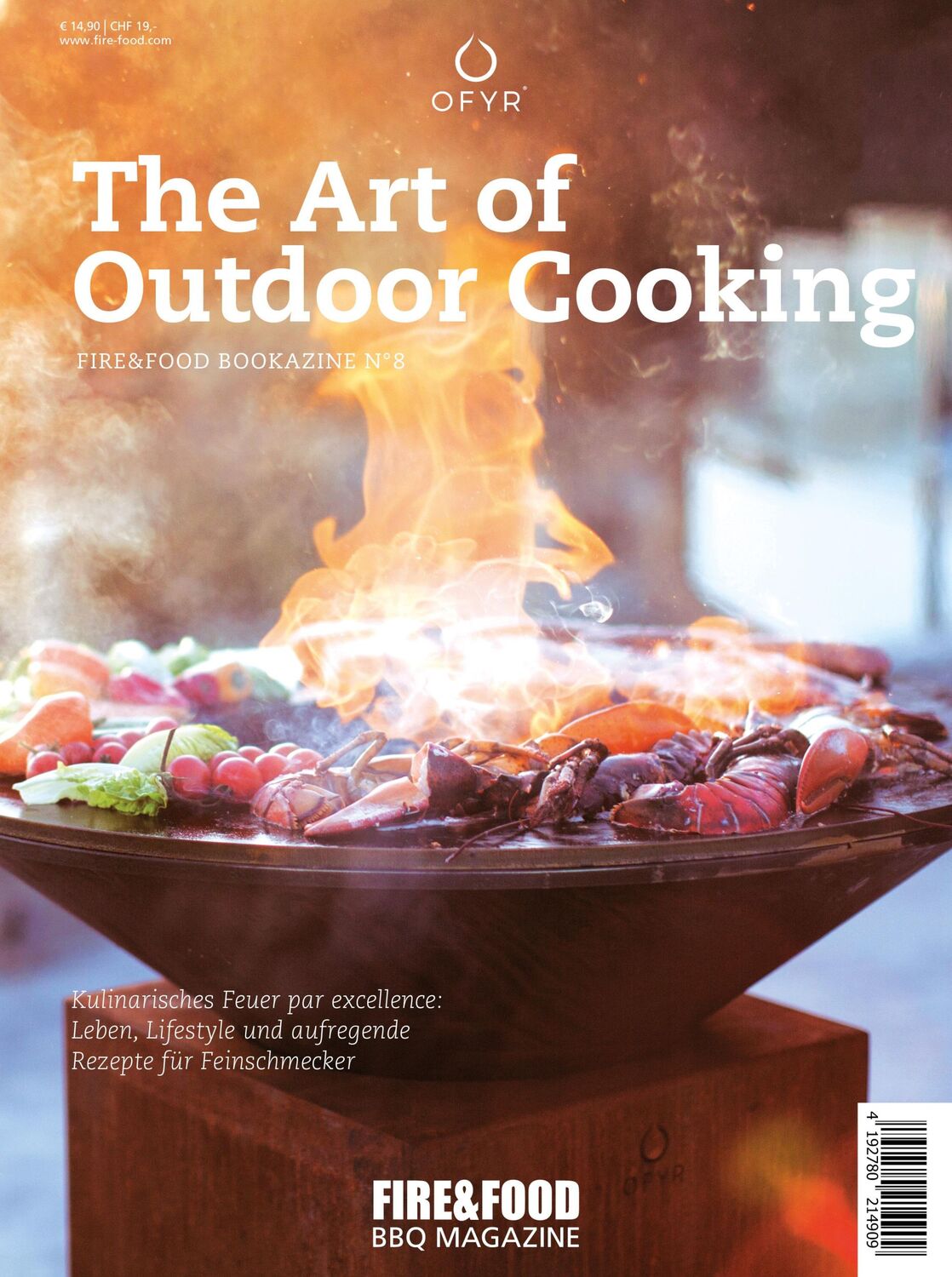 Cover: 4192780214909 | The Art of Outdoor Cooking | FIRE &amp; FOOD Bookazine N° 8 | Taschenbuch