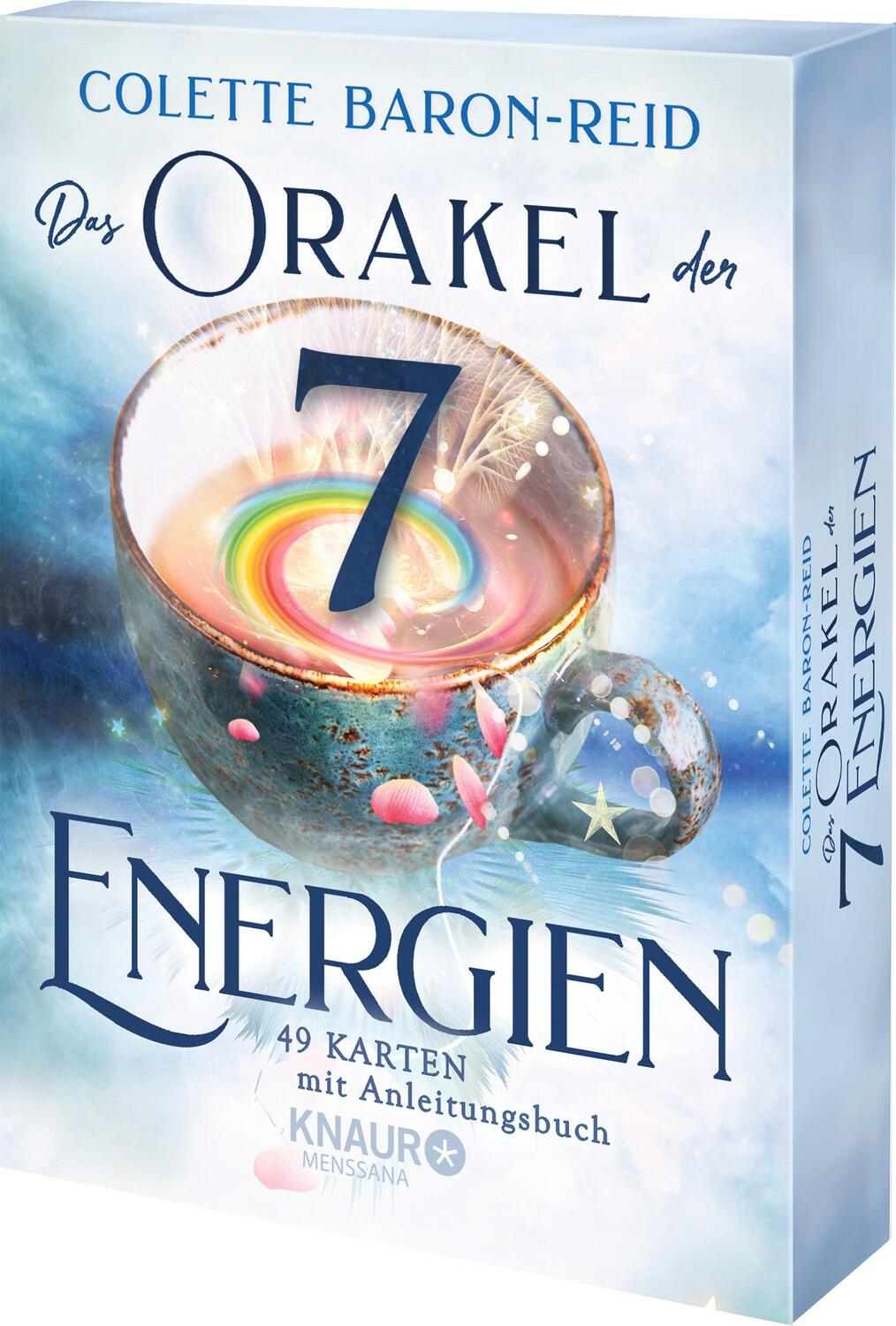 Cover: 9783426658925 | Das Orakel der 7 Energien | 49 Karten mit Anleitungsbuch | Baron-Reid