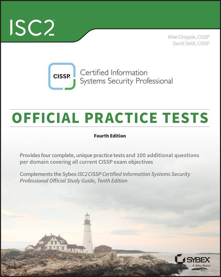 Cover: 9781394255078 | Isc2 Cissp Certified Information Systems Security Professional...