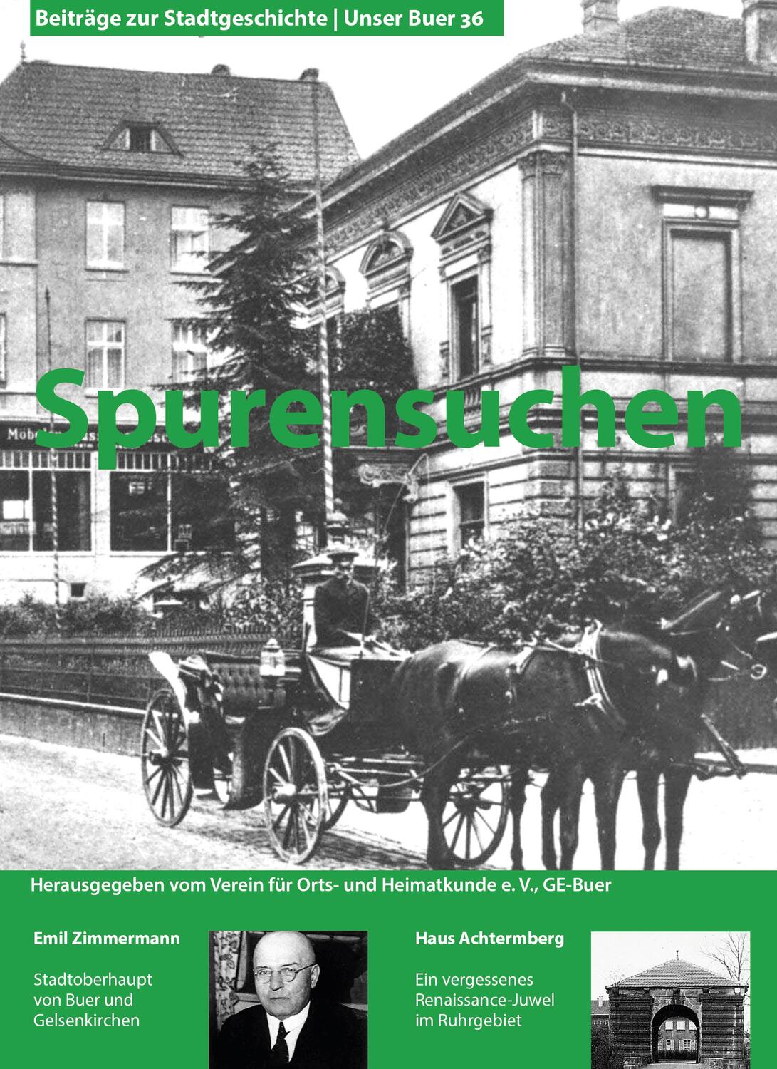 Cover: 9783981864663 | Spurensuchen | Beiträge zur Stadtgeschichte Unser Buer 36 | V. | Buch