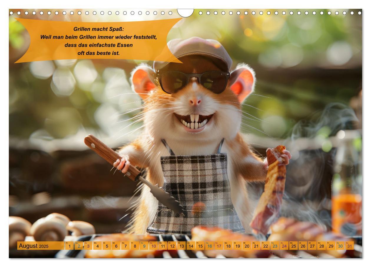 Bild: 9783457168288 | Tierisch lustige Grillmeister (Wandkalender 2025 DIN A3 quer),...