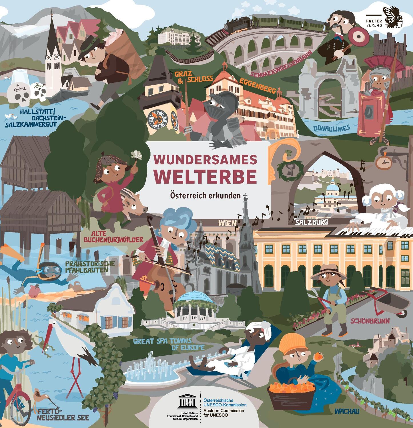 Cover: 9783854397120 | Wundersames Welterbe | Österreich erkunden | Lukas Wieselberg (u. a.)