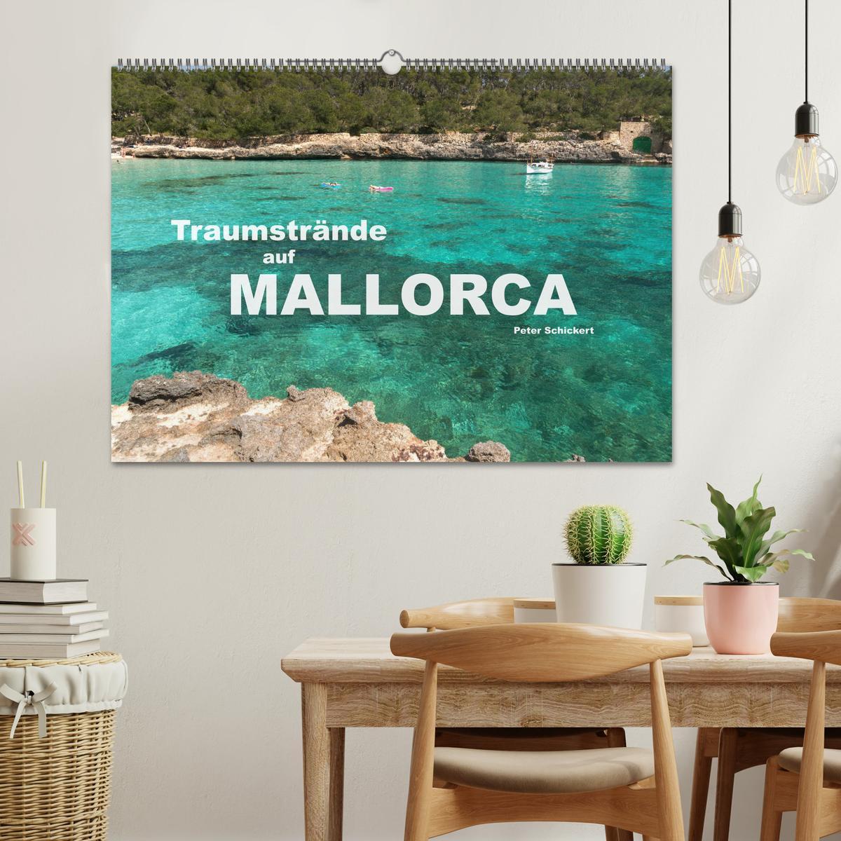 Bild: 9783435287826 | Traumstrände auf Mallorca (Wandkalender 2025 DIN A2 quer), CALVENDO...