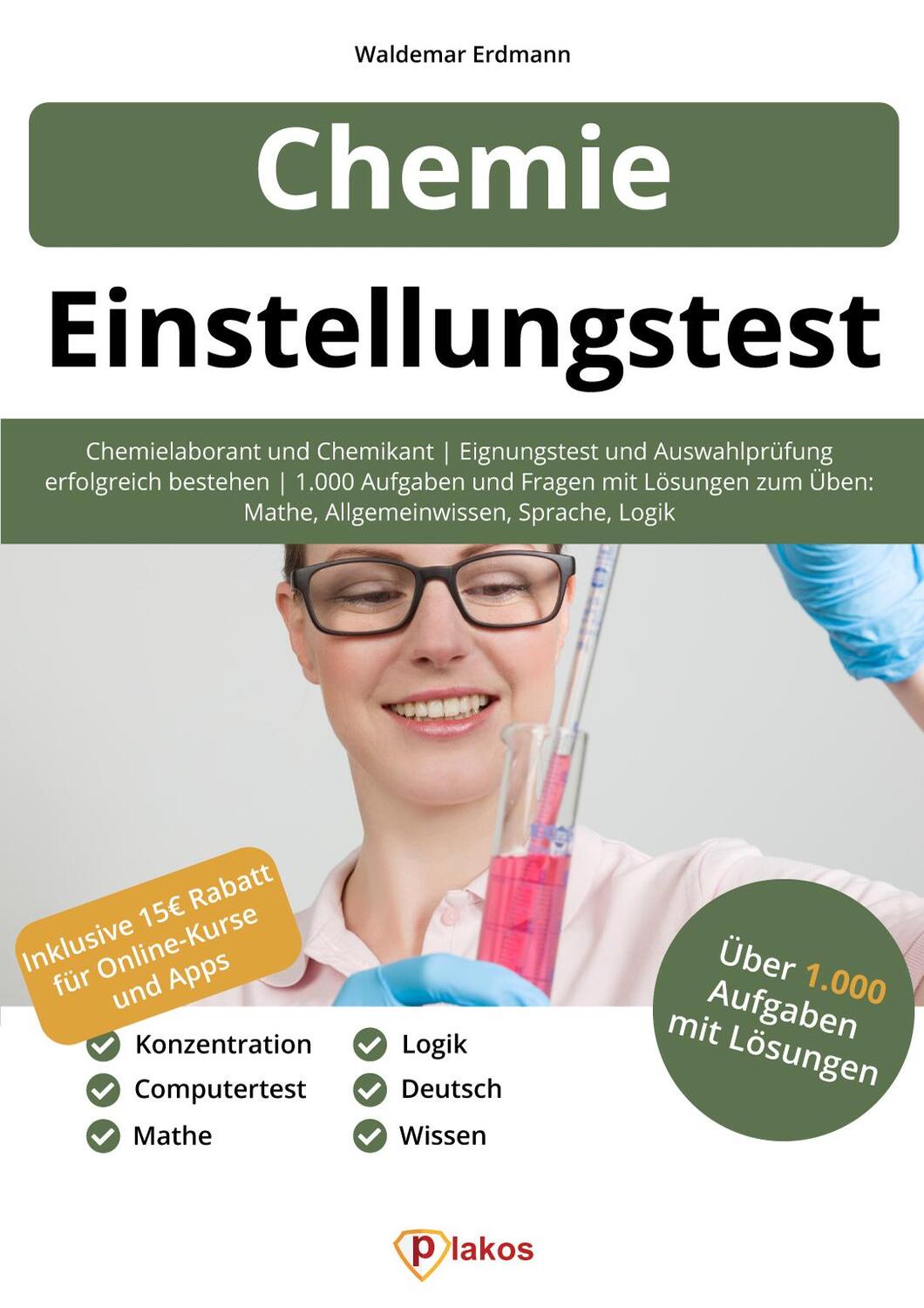 Cover: 9783948144807 | Einstellungstest Chemie | Waldemar Erdmann | Taschenbuch | Deutsch
