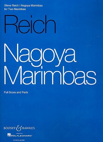 Cover: 9790051260119 | Nagoya Marimbas (2 Marimba) | Steve Reich | Buch | Boosey and Hawkes