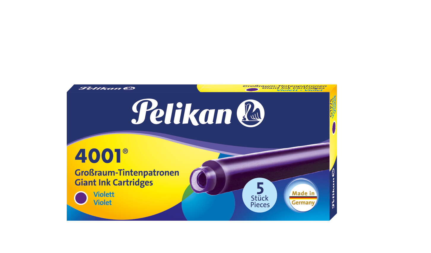 Cover: 4012700310668 | Pelikan Tintenpatronen 4001® Set mit 5 Großraum-Patronen, Violett