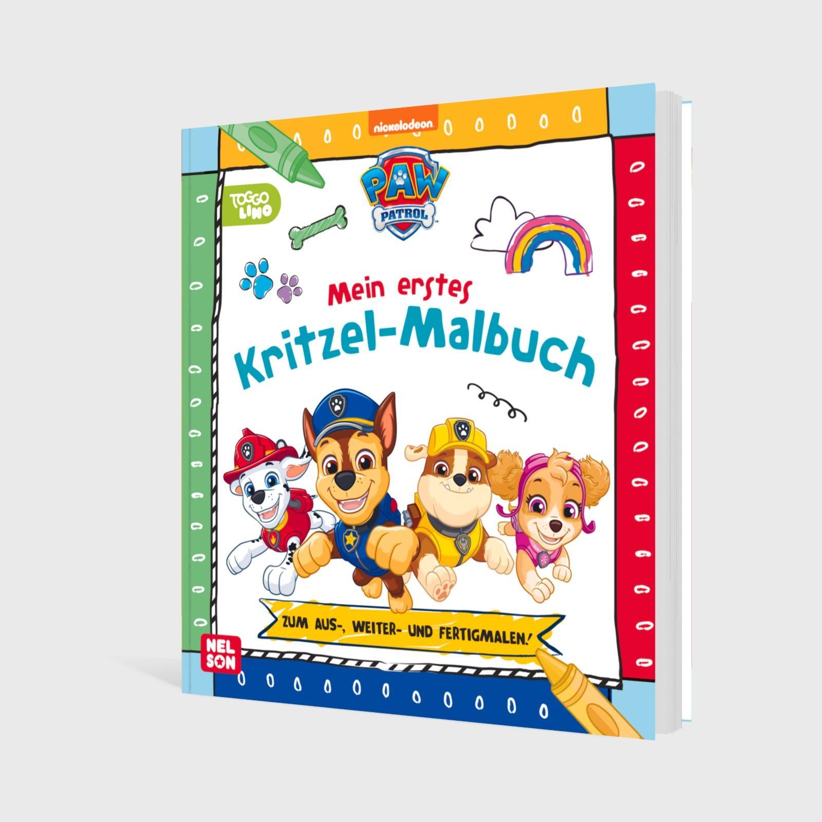 Bild: 9783845128054 | PAW Patrol Lernbuch: Mein erstes Kritzel-Malbuch | Taschenbuch | 64 S.