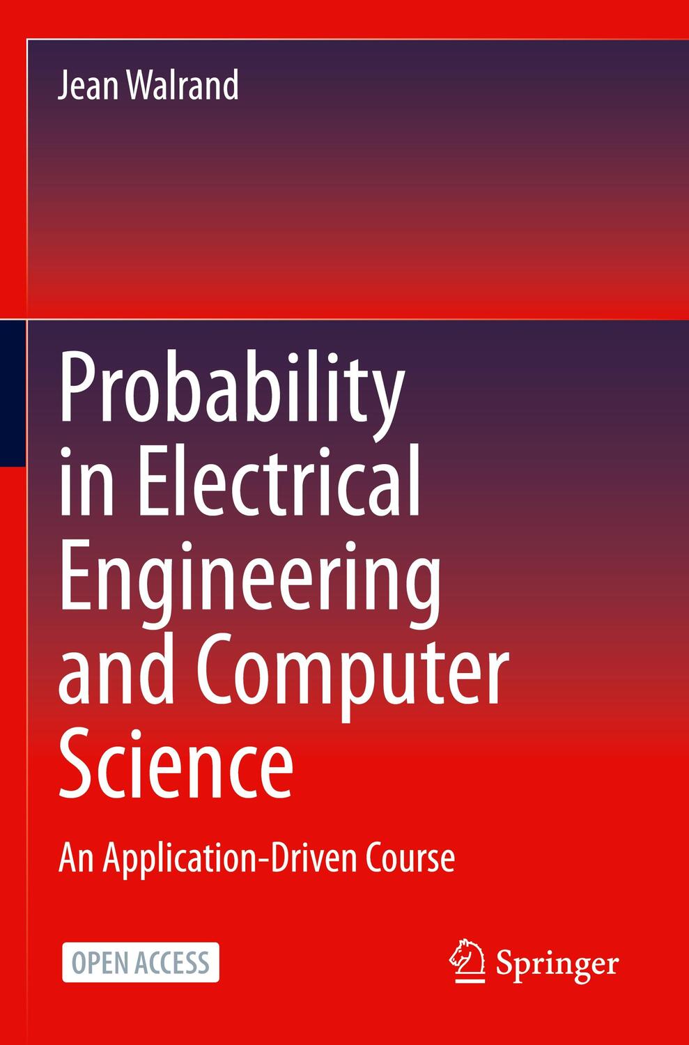 Cover: 9783030499976 | Probability in Electrical Engineering and Computer Science | Walrand