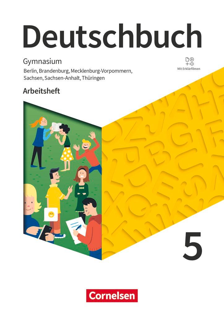 Cover: 9783062000850 | Deutschbuch Gymnasium 5. Schuljahr - Berlin, Brandenburg,...