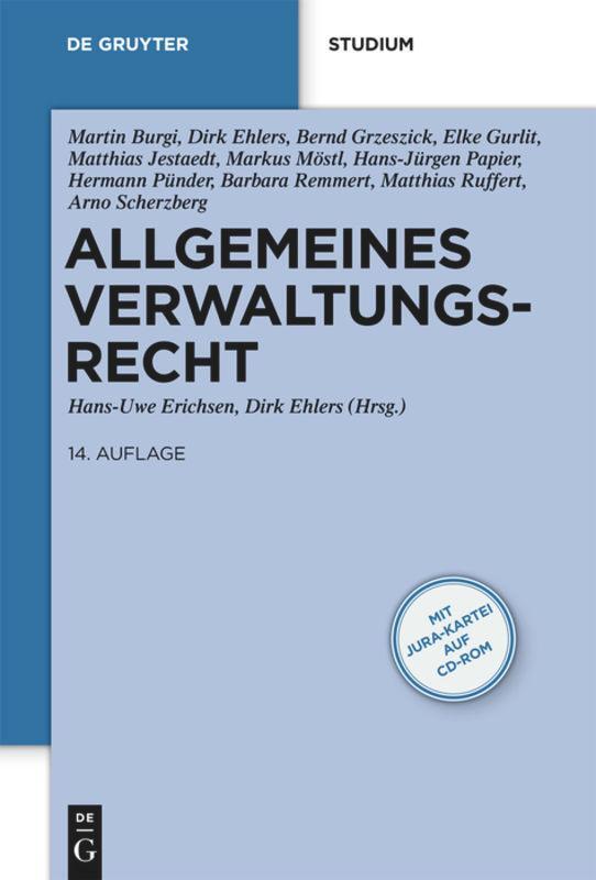 Cover: 9783899496222 | Allgemeines Verwaltungsrecht | Dirk Ehlers (u. a.) | Taschenbuch