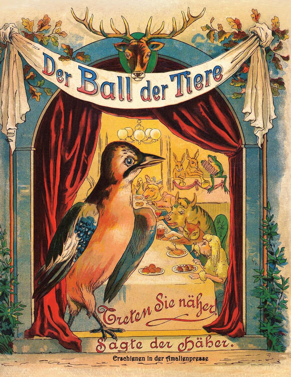 Cover: 9783939904120 | Der Ball der Tiere | Ein Bilderbuch aus dem 19. Jahrhundert | Buch
