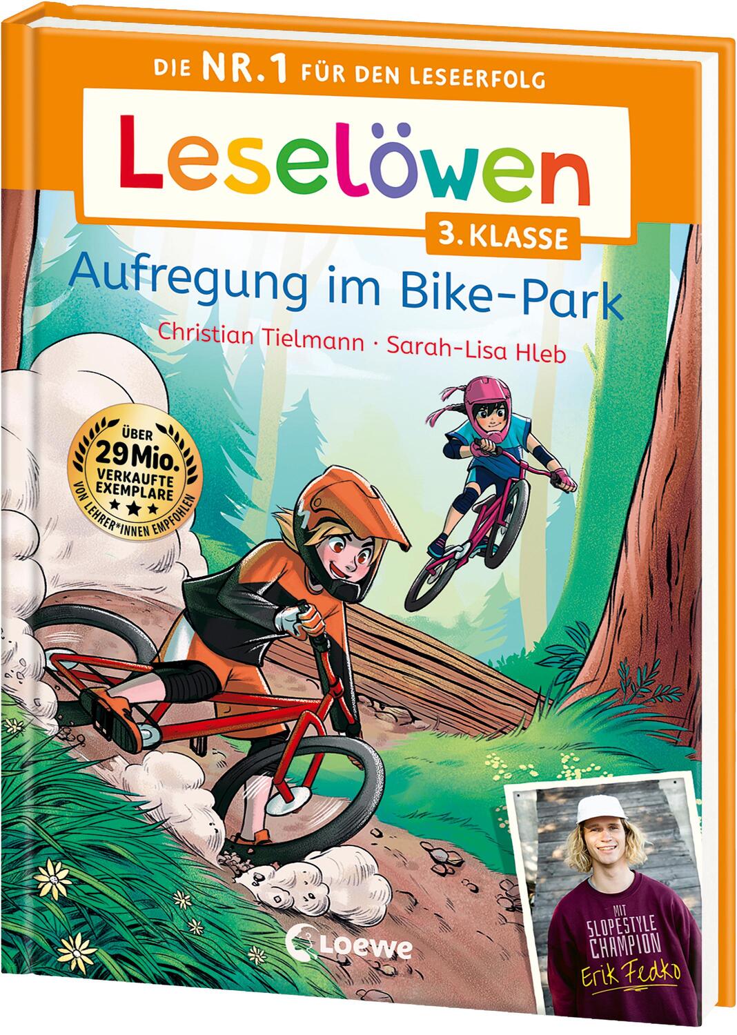 Cover: 9783743216273 | Leselöwen 3. Klasse - Aufregung im Bike-Park | Christian Tielmann