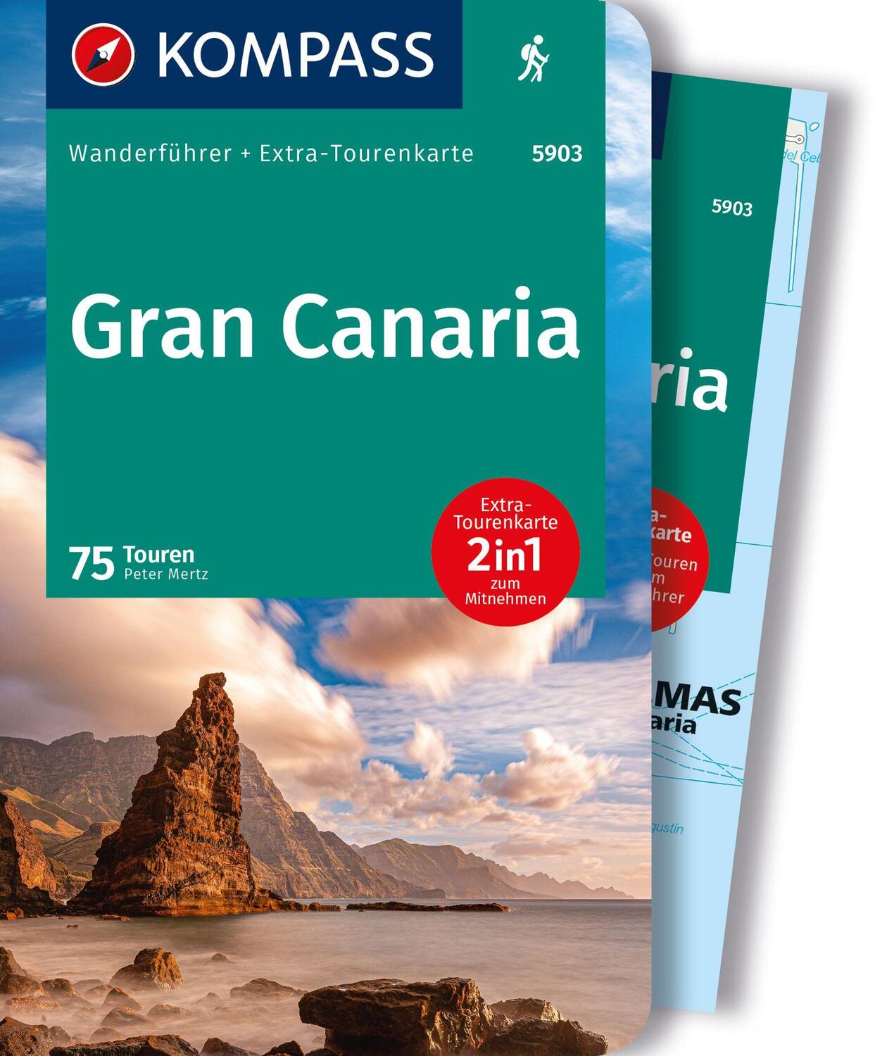 Cover: 9783991219682 | KOMPASS Wanderführer Gran Canaria, 75 Touren | Taschenbuch | 300 S.