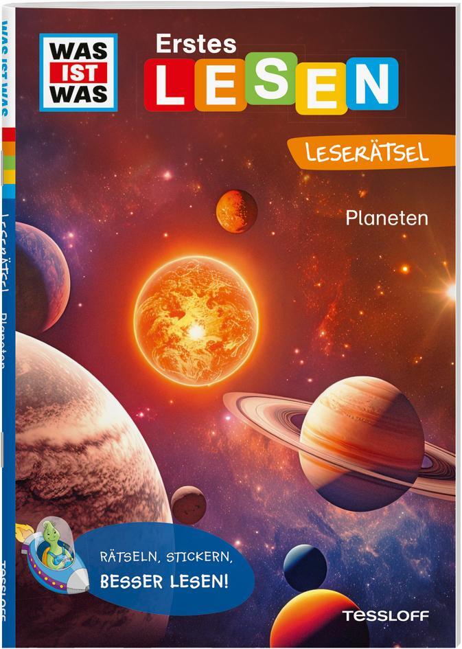 Cover: 9783788681425 | WAS IST WAS Erstes Lesen. Leserätsel Planeten | Christina Braun | 2024