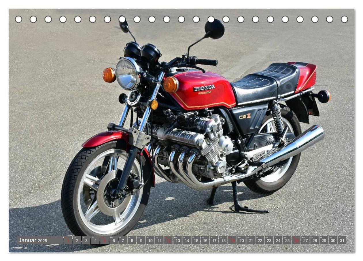 Bild: 9783435594825 | Honda CBX 1000 (Tischkalender 2025 DIN A5 quer), CALVENDO...