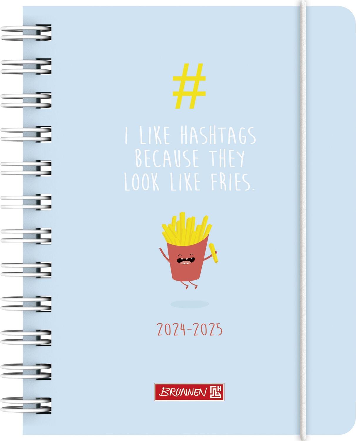 Cover: 4061947118940 | Schülerkalender 2024/2025 "#fries", 1 Seite = 1 Tag, A6, 352...