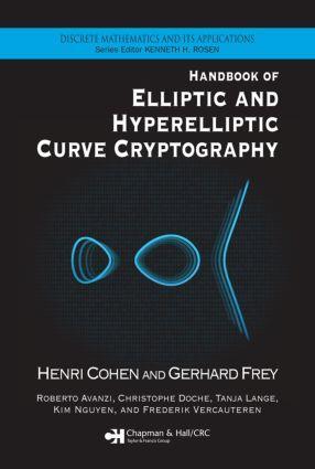 Cover: 9781584885184 | Handbook of Elliptic and Hyperelliptic Curve Cryptography | Buch