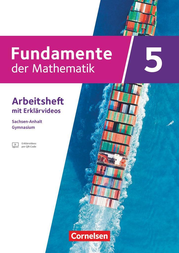 Cover: 9783060002511 | Fundamente der Mathematik 5. Schuljahr. Sachsen-Anhalt -...