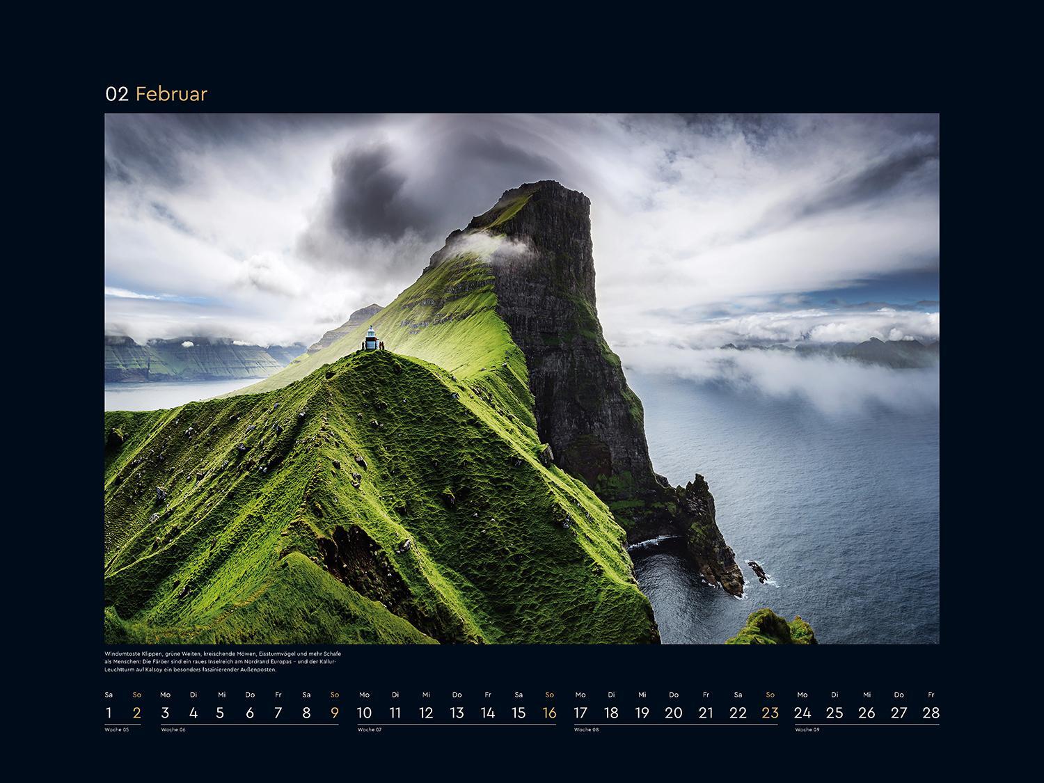 Bild: 9783965913394 | Farben der Erde Europa - KUNTH Wandkalender 2025 | Kalender | 14 S.