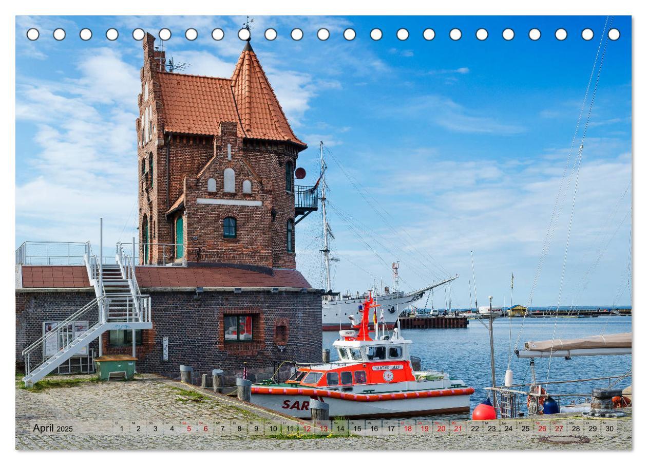 Bild: 9783435369973 | Ein Bummel durch die Hansestadt Stralsund (Tischkalender 2025 DIN...