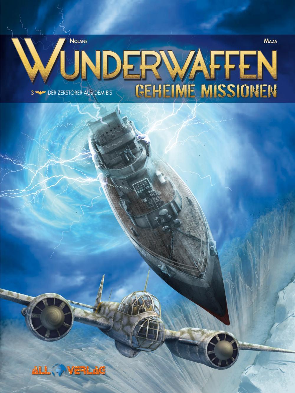 Cover: 9783968042251 | Wunderwaffen - Geheime Missionen 3 | Die Zeitfalle | Richard D. Nolane