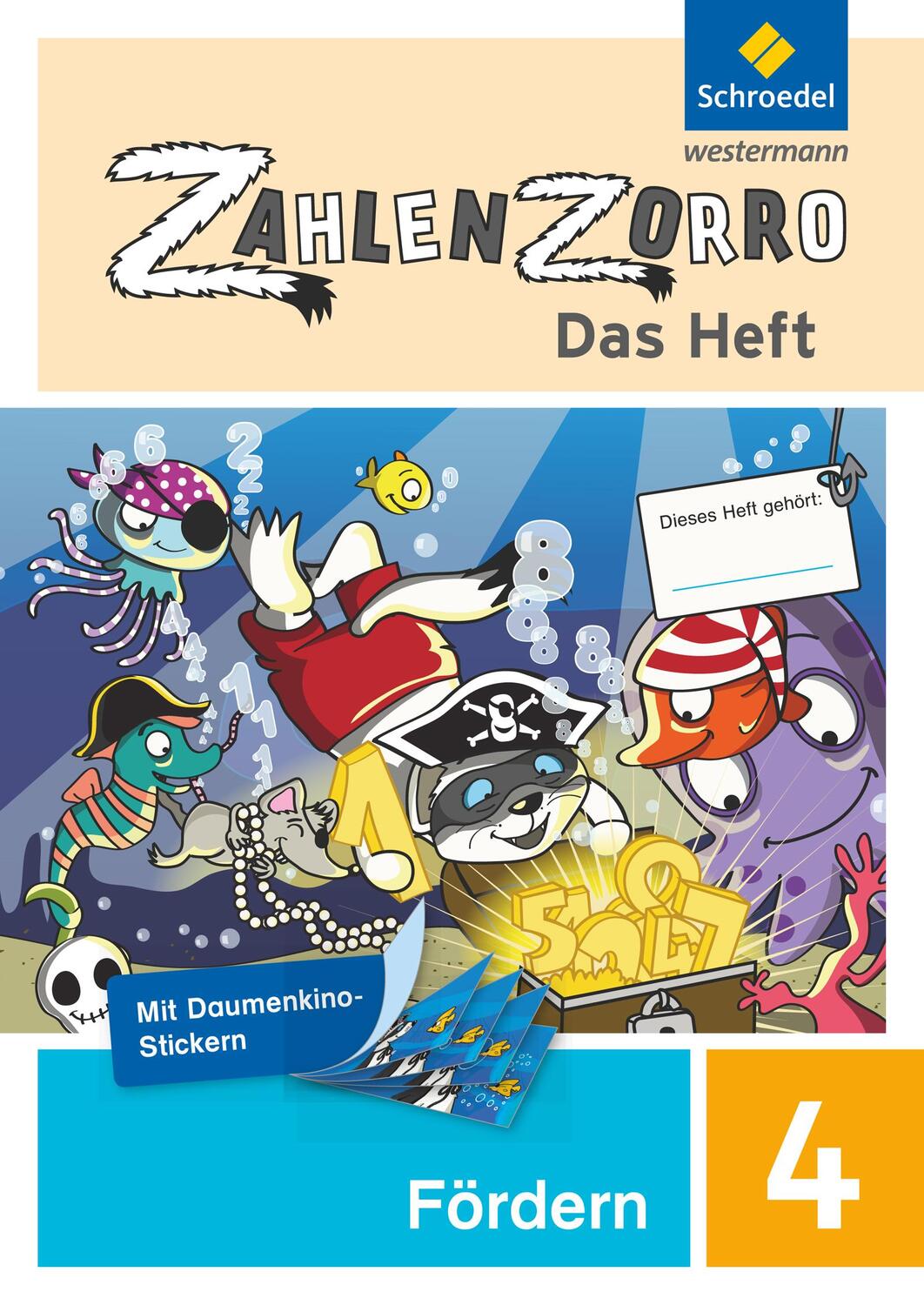 Cover: 9783507140295 | Zahlenzorro - Das Heft. Förderheft 4 | Broschüre | Deutsch | 2015