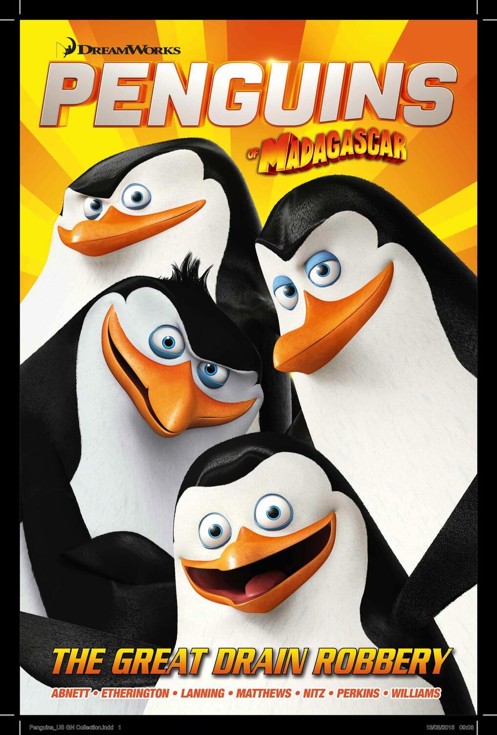 Cover: 9781782766957 | Penguins of Madagascar | The Great Drain Robbery | Lanning (u. a.)