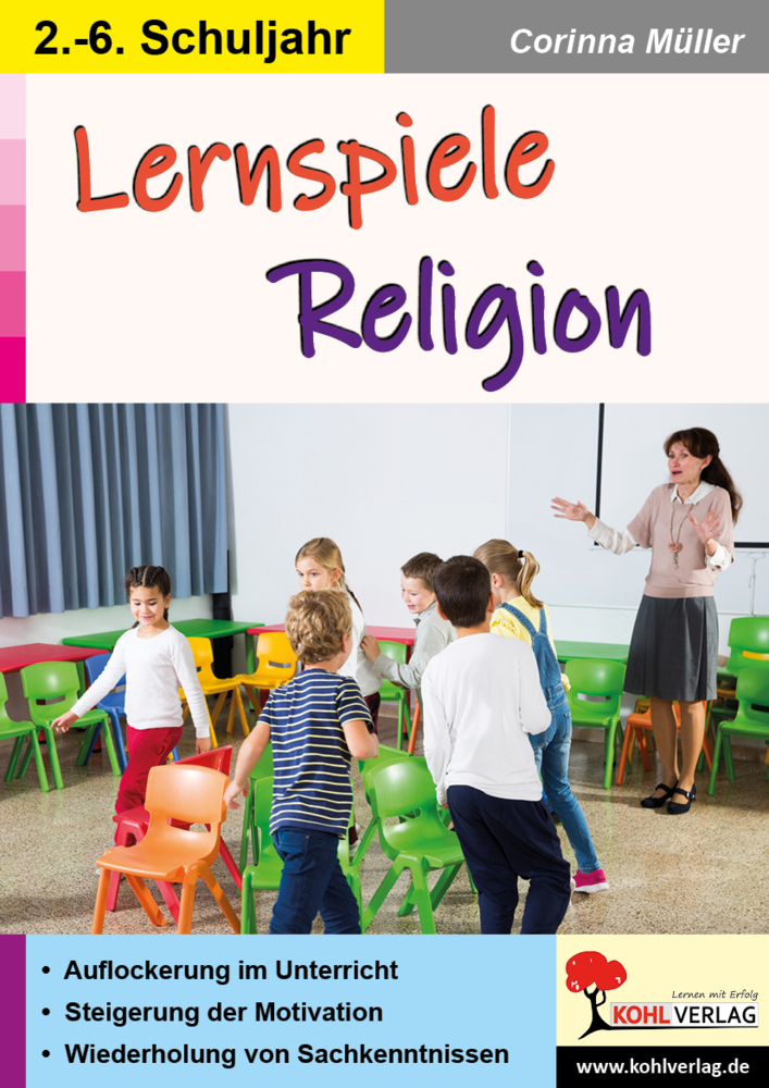 Cover: 9783966241861 | Lernspiele Religion | Neue Ideen für 7-bis 12-Jährige | Corinna Müller