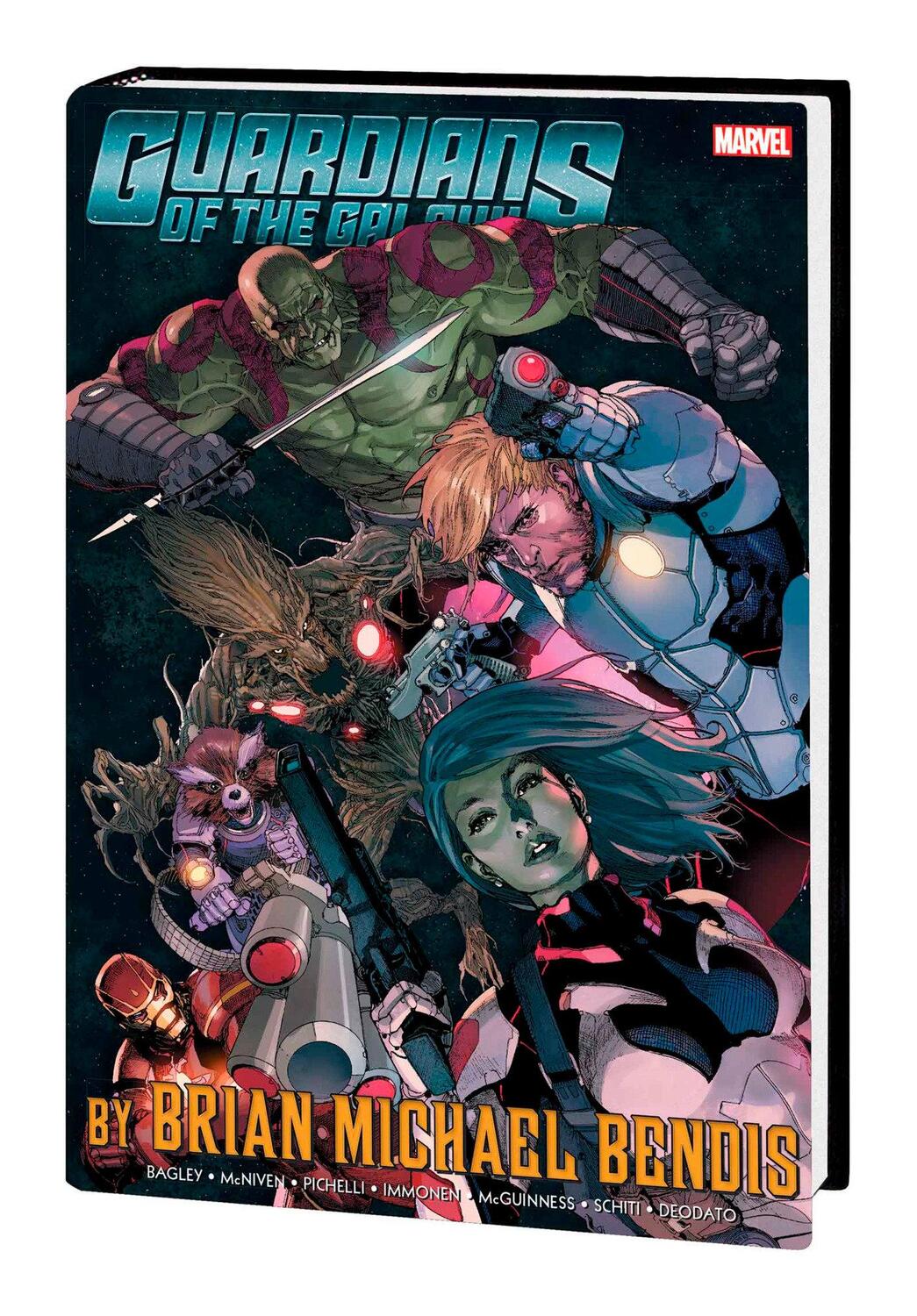 Cover: 9781302949778 | Guardians of the Galaxy by Brian Michael Bendis Omnibus Vol. 1 [New...