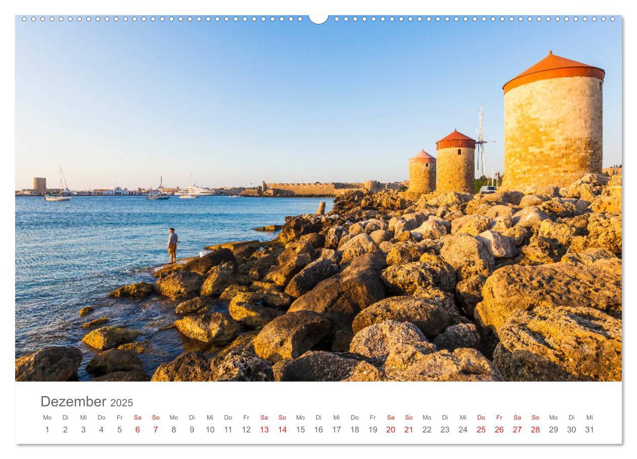 Bild: 9783435399888 | RHODOS Impressionen (Wandkalender 2025 DIN A2 quer), CALVENDO...