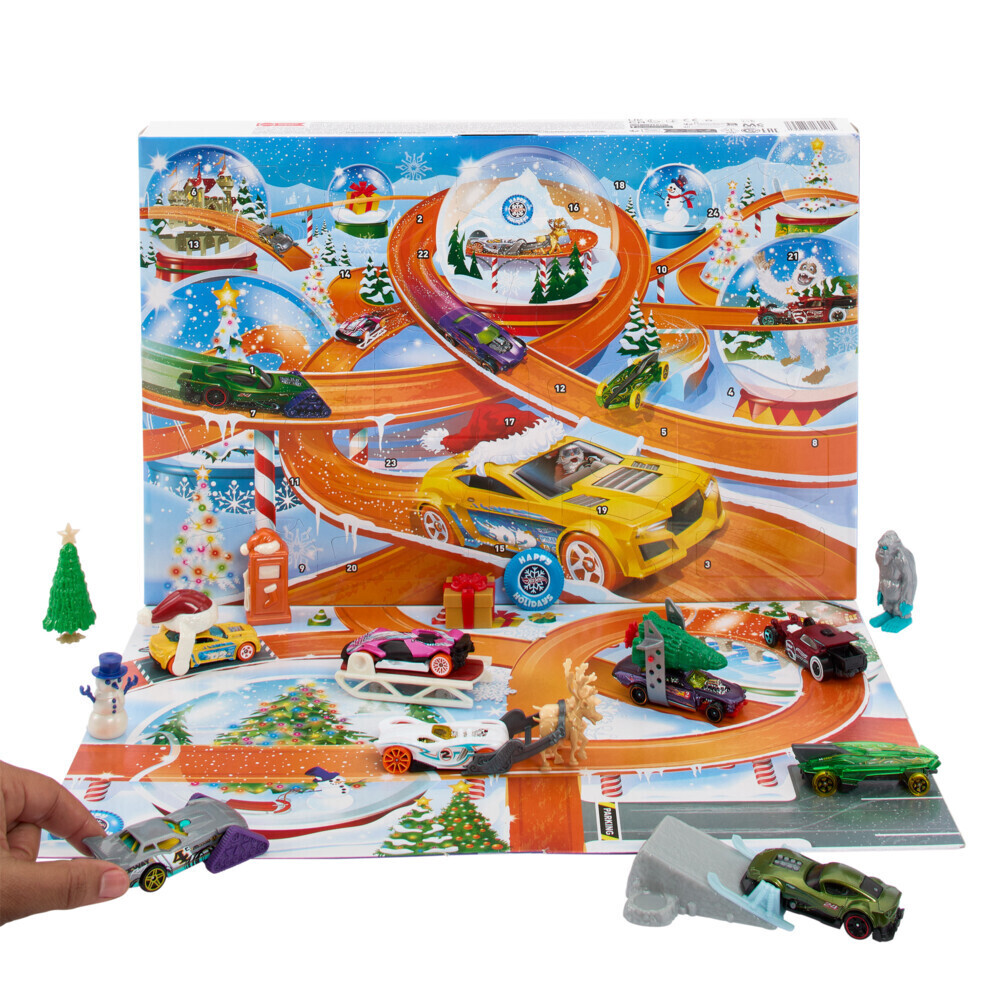 Bild: 194735189205 | Hot Wheels Adventskalender | Kalender | Karton | Deutsch | Mattel