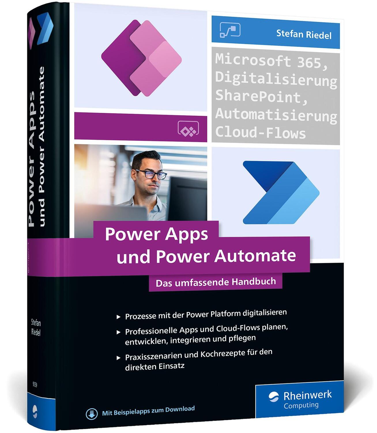 Cover: 9783836292597 | Power Apps und Power Automate | Stefan Riedel | Buch | 789 S. | 2023
