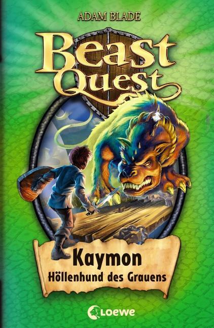 Cover: 9783785571491 | Beast Quest 16. Kaymon, Höllenhund des Grauens | Adam Blade | Buch