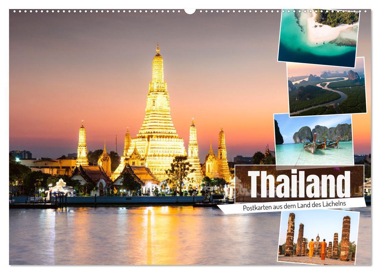 Cover: 9783675647435 | Thailand - Postkarten aus dem Land des Lächelns (Wandkalender 2024...