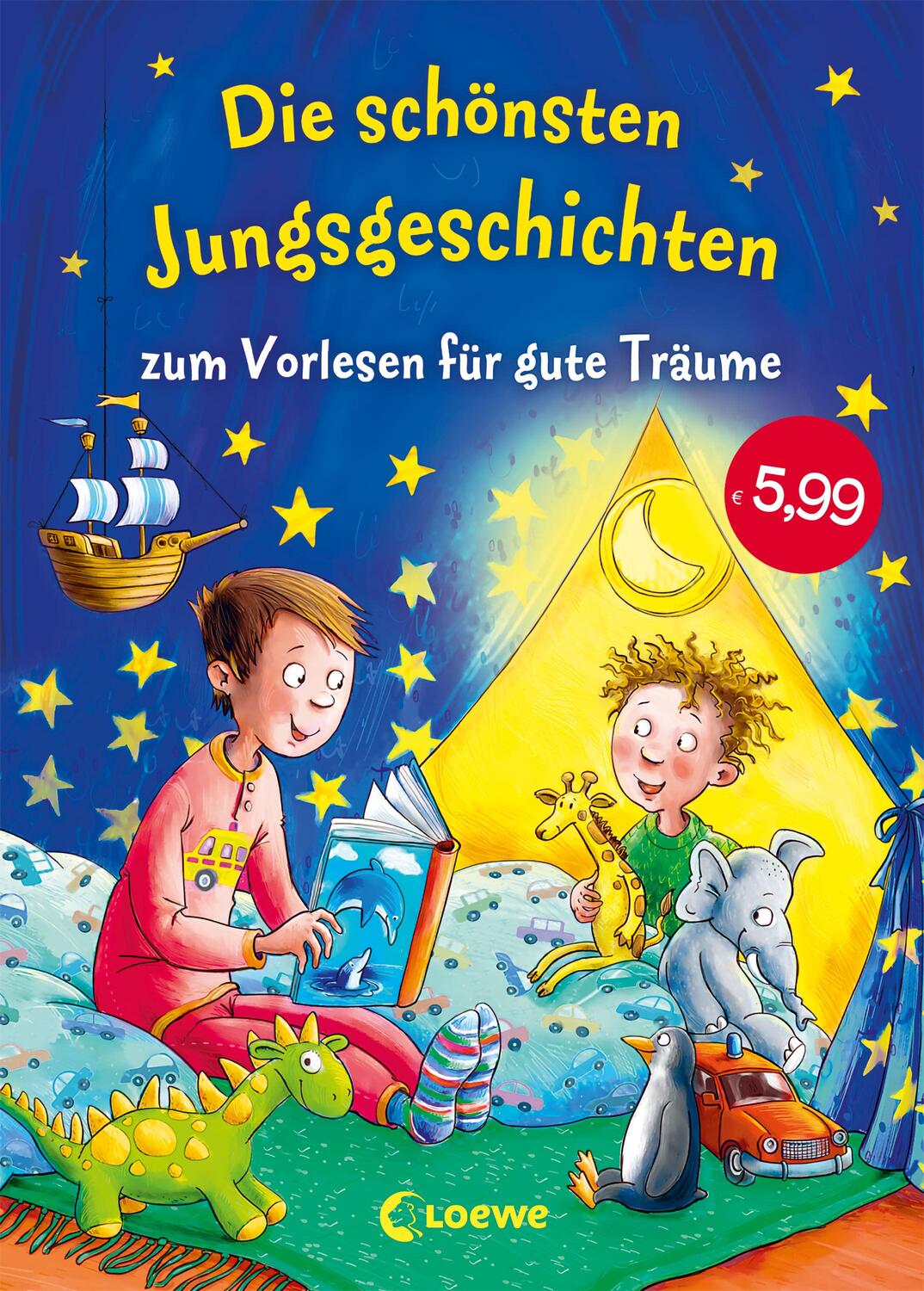 Cover: 9783785586303 | Die schönsten Jungsgeschichten zum Vorlesen für gute Träume | Buch
