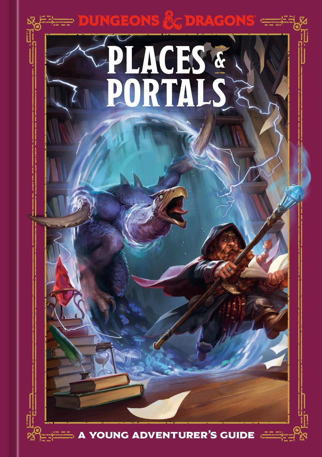 Cover: 9781984861849 | Places &amp; Portals (Dungeons &amp; Dragons) | A Young Adventurer's Guide