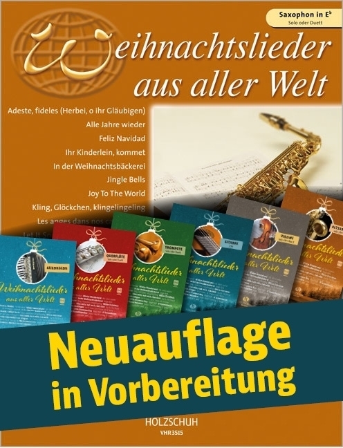Cover: 9783920470801 | Weihnachtslieder aus aller Welt - Altsaxophon | Uwe Sieblitz | 40 S.