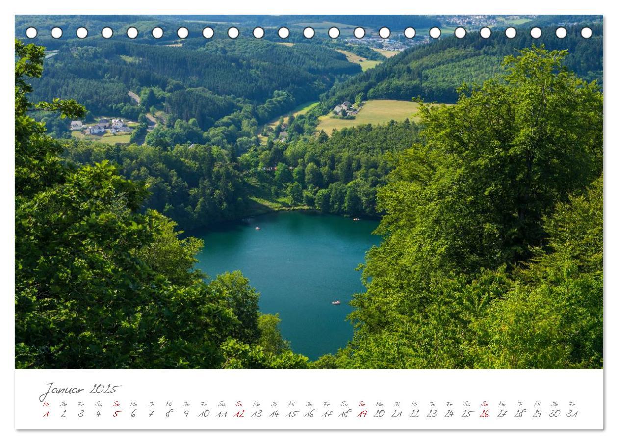 Bild: 9783435579648 | Erlebnis Eifel (Tischkalender 2025 DIN A5 quer), CALVENDO...