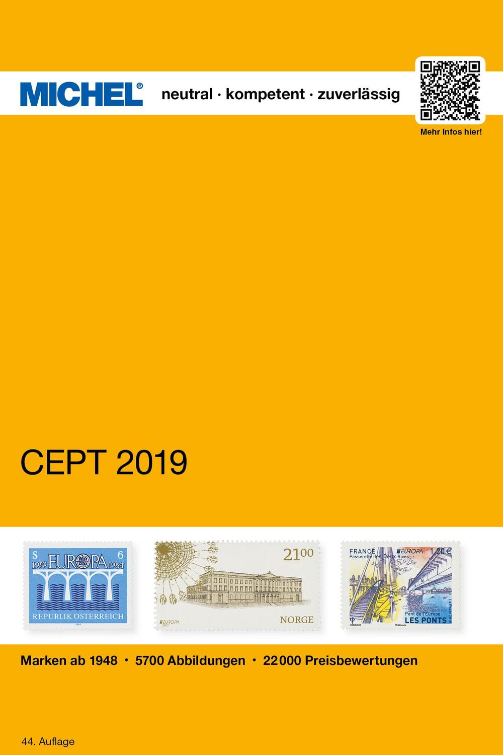 Cover: 9783954022571 | Michel CEPT 2019 | Taschenbuch | Deutsch | 2018 | EAN 9783954022571